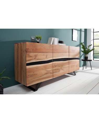 Buffet AMAZONIA en bois massif d'acacia