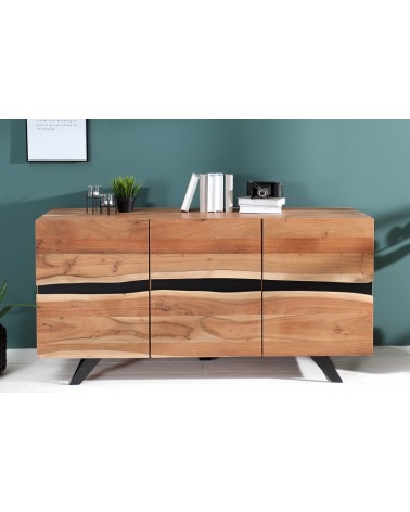 Buffet AMAZONIA en bois massif d'acacia