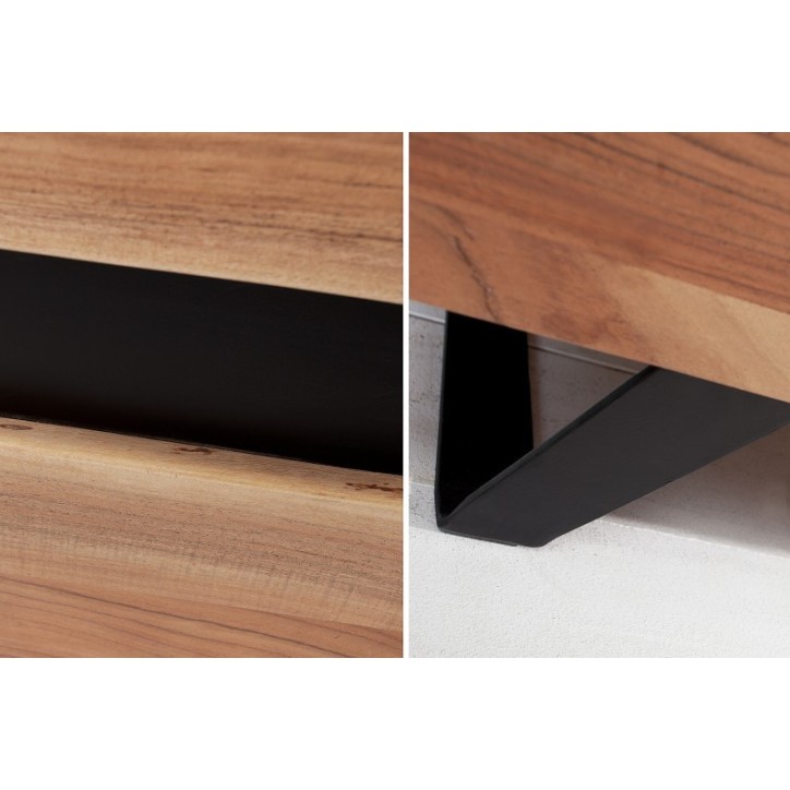 Buffet AMAZONIA en bois massif d'acacia