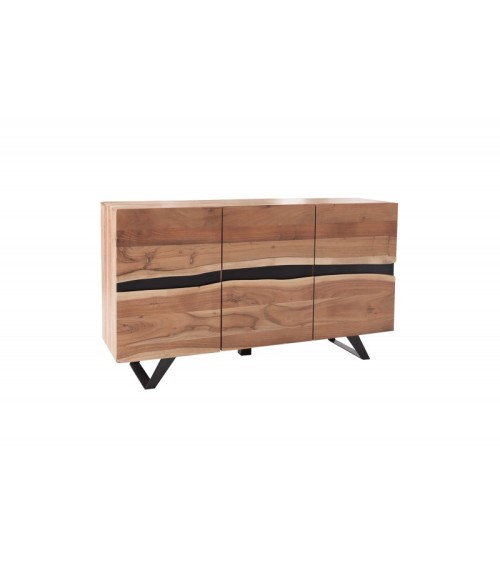 Buffet AMAZONIA en bois massif d'acacia
