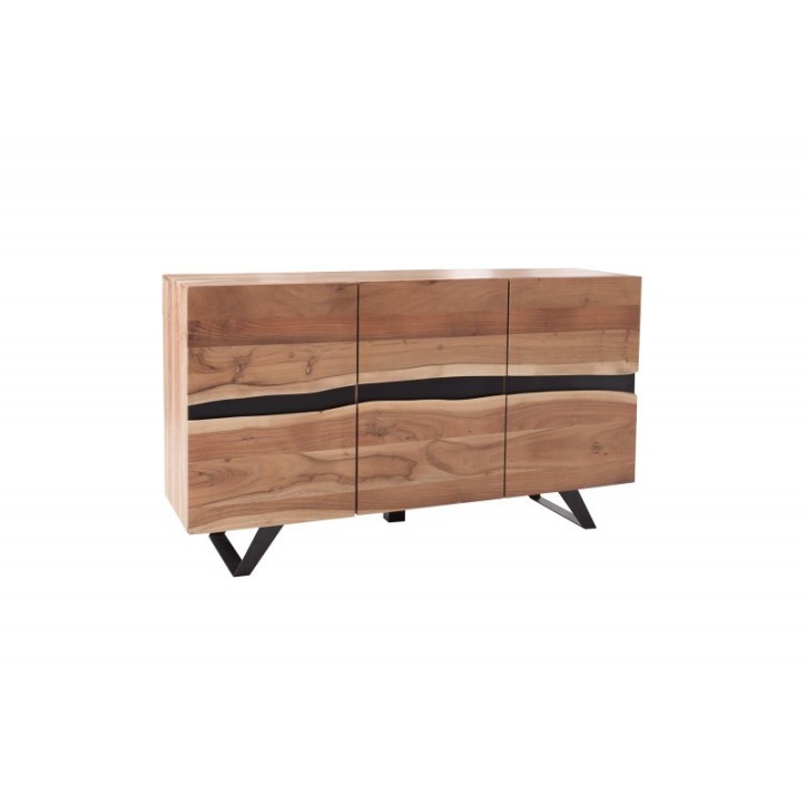 Buffet AMAZONIA en bois massif d'acacia
