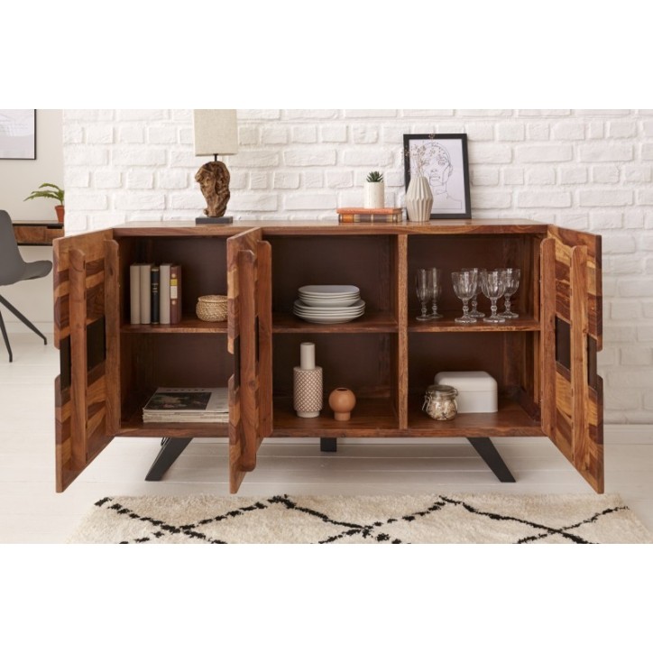 Buffet AMAZONIA en bois massif de Seesham