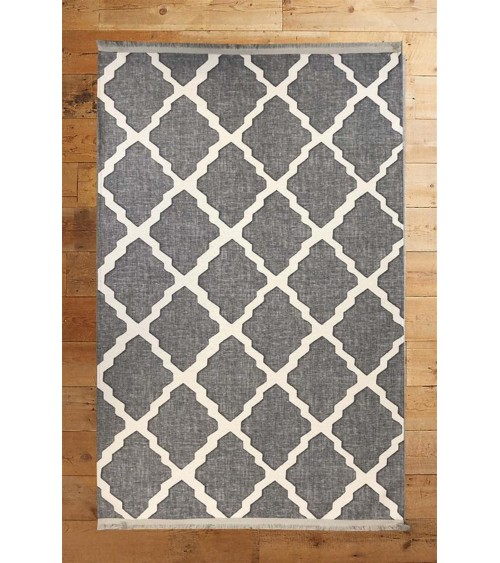Tapis Oslo 75 x 150 cm gris