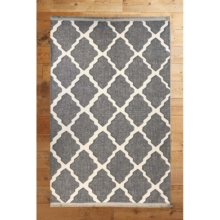 Tapis Oslo 75 x 150 cm gris