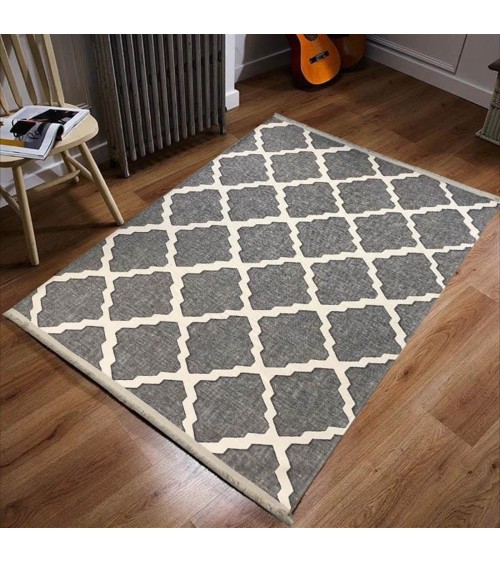 Tapis Oslo 75 x 150 cm gris