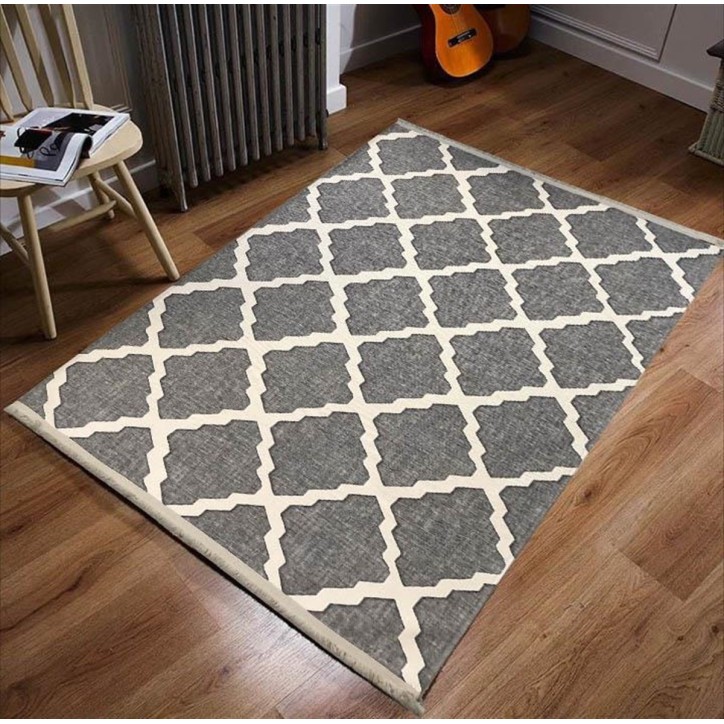 Tapis Oslo 75 x 150 cm gris