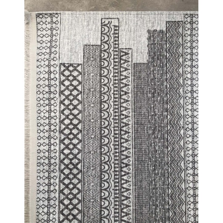 Tapis Oslo 75 x 150 cm gris