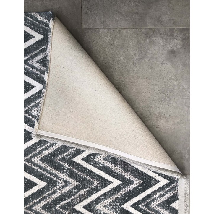 Tapis Oslo 75 x 150 cm gris