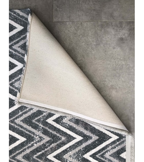 Tapis Oslo 75 x 150 cm gris