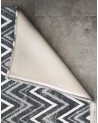 Tapis Oslo 75 x 150 cm gris