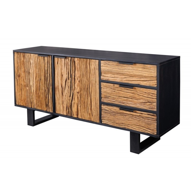 Buffet NY en bois de manguier et de teck