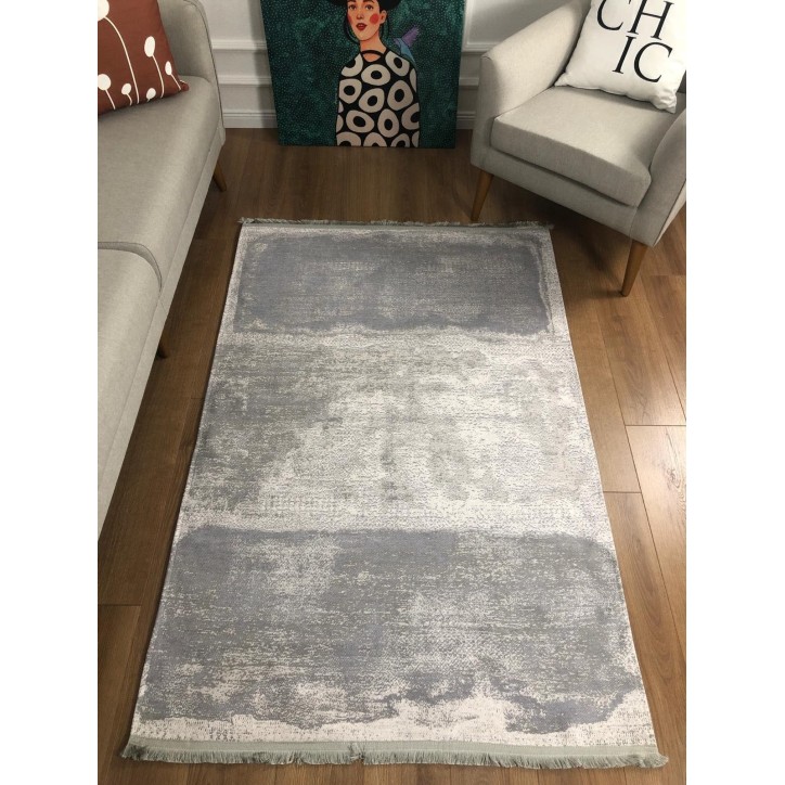 Tapis Oslo 75 x 150 cm gris