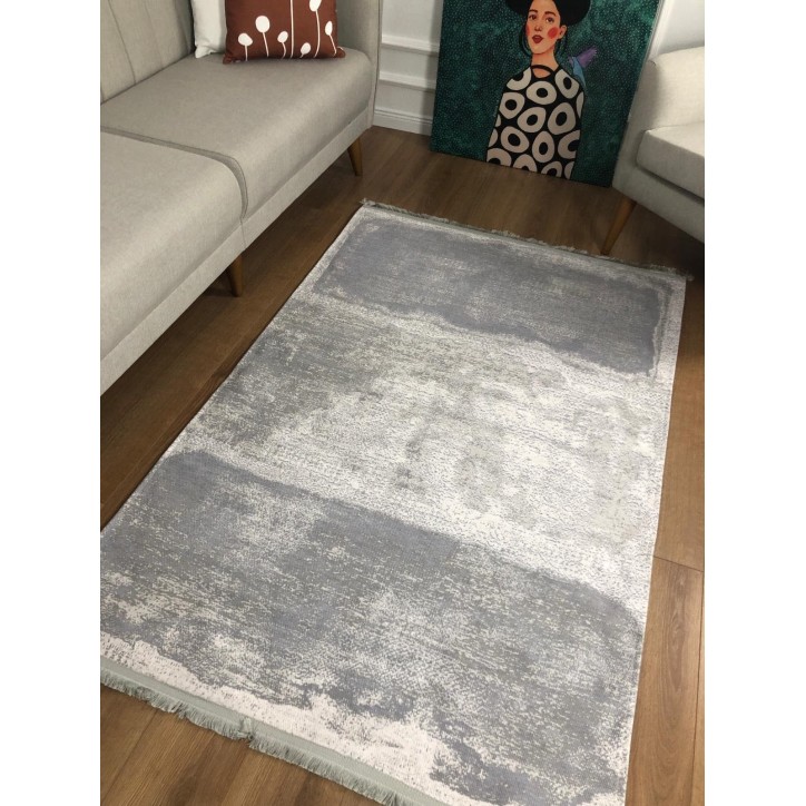 Tapis Oslo 75 x 150 cm gris