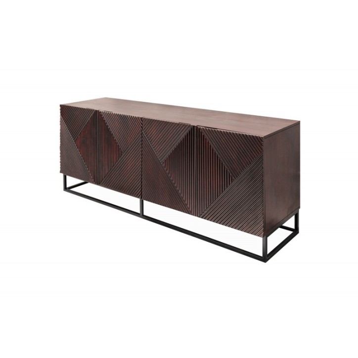 Buffet LOSANGE en bois massif de manguier