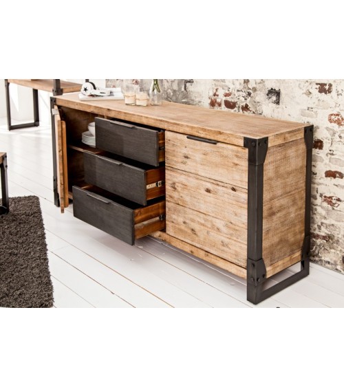 Buffet BOSTON en acacia