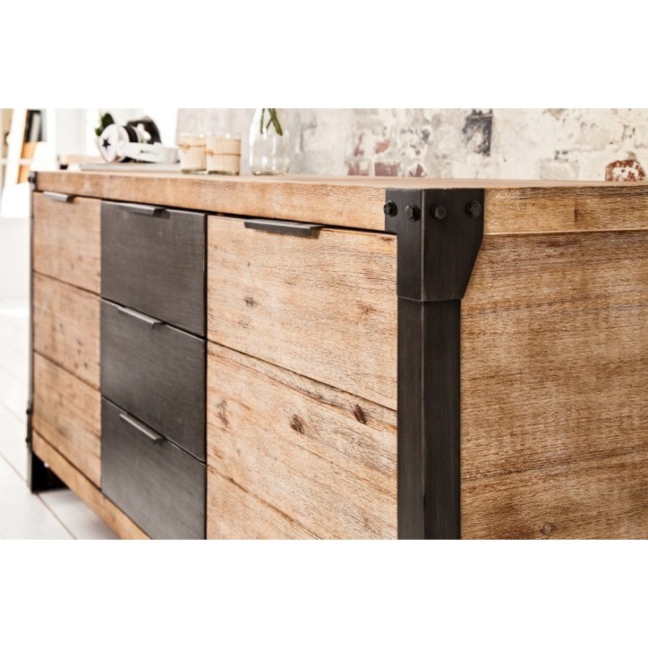 Buffet BOSTON en acacia