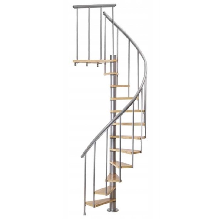 Escalier Calgary - Hauteur à franchir 244,8cm à 280,8cm, Lx140cm