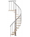 Escalier Calgary - Hauteur à franchir 244,8cm à 280,8cm, Lx140cm