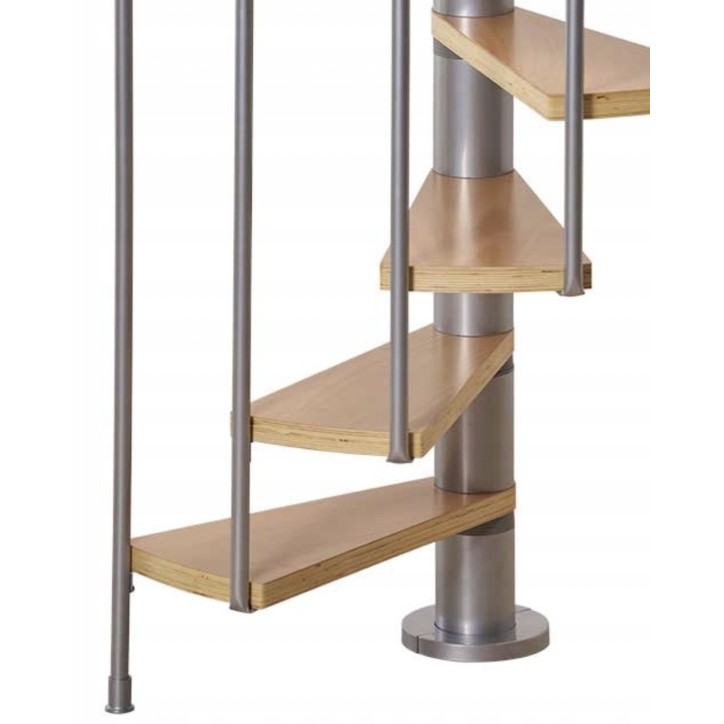 Escalier Calgary - Hauteur à franchir 244,8cm à 280,8cm, Lx140cm