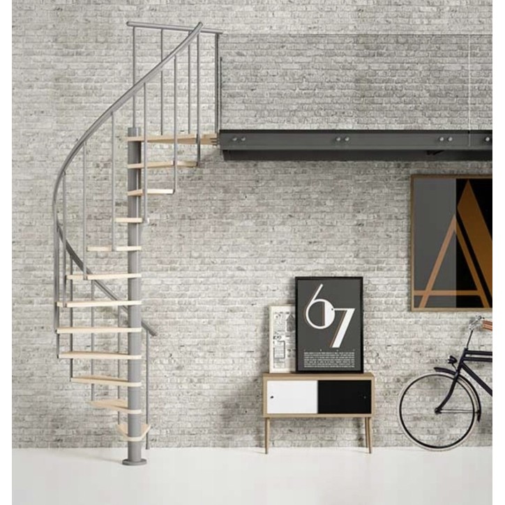 Escalier en Colimaçon CALGARY - Hauteur à franchir 284cm Lx120 cm