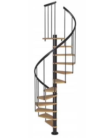 Escalier en Colimaçon CALGARY - Hauteur à franchir 284cm Lx120 cm