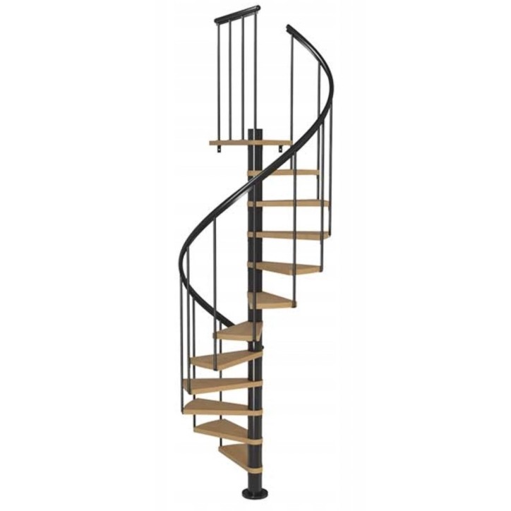 Escalier en Colimaçon CALGARY - Hauteur à franchir 284cm Lx120 cm