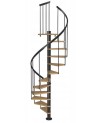 Escalier en Colimaçon CALGARY - Hauteur à franchir 284cm Lx120 cm