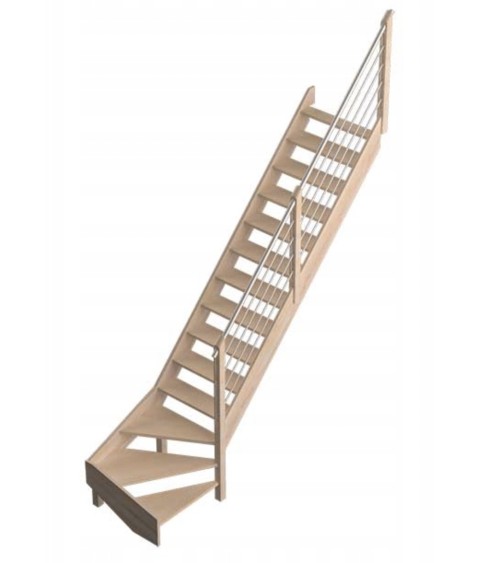Escalier SAVOIE SLIM - Lx75,8cm