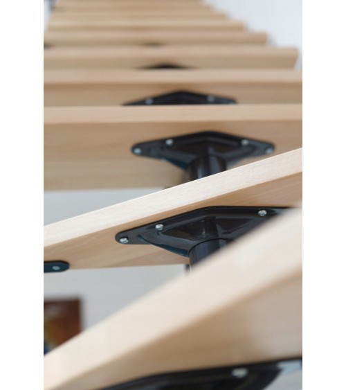 Escalier MODULAIRE BOSTON - Hauteur à franchir 209cm à 275cm, Lx70 cm