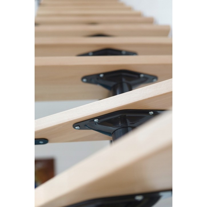 Escalier MODULAIRE BOSTON - Hauteur à franchir 209cm à 275cm, Lx70 cm