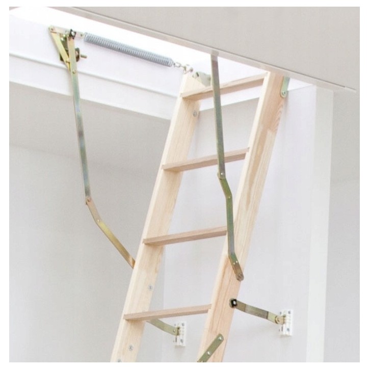 Échelle de Mansard 76 GOLD - Hauteur à franchir 250cm Lx70 cm