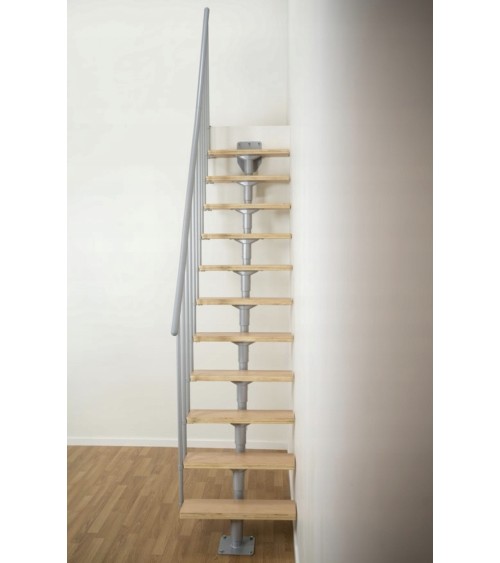Escalier Dallas - Hauteur à franchir 209cm à 275cm, Lx69cm