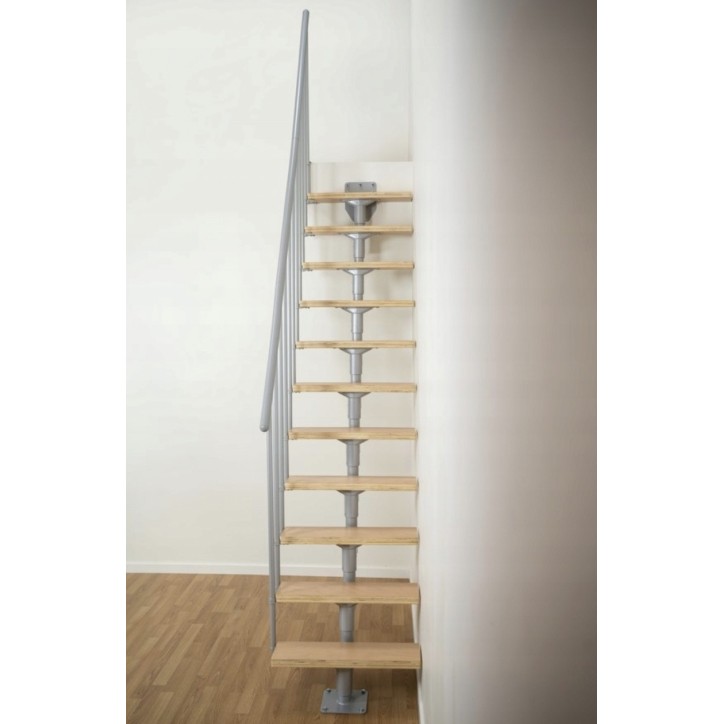 Escalier Dallas - Hauteur à franchir 209cm à 275cm, Lx69cm