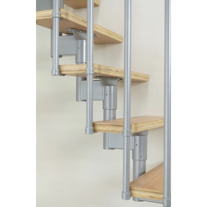 Escalier Dallas - Hauteur à franchir 209cm à 275cm, Lx69cm