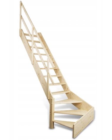 Escalier Meunier Normandie - Fenêtre de Gauche Lx77,7 cm