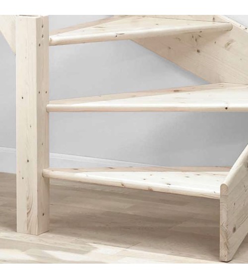 Escalier Meunier Normandie - Fenêtre de Gauche Lx77,7 cm