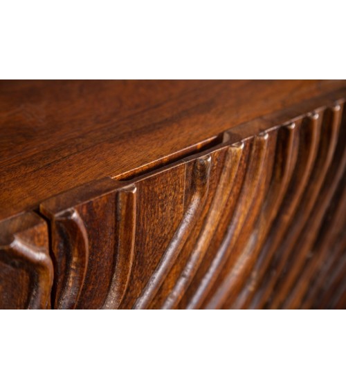 Buffet WAVE en bois massif de manguier