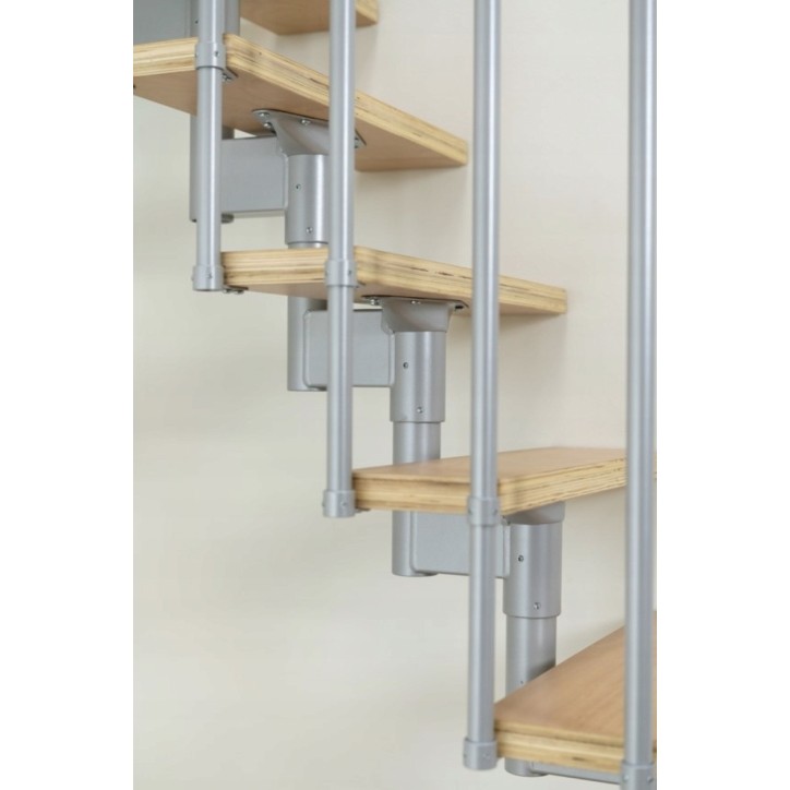 Escalier Dallas tournant - Hauteur à franchir 209cm à 275cm, Lx69cm