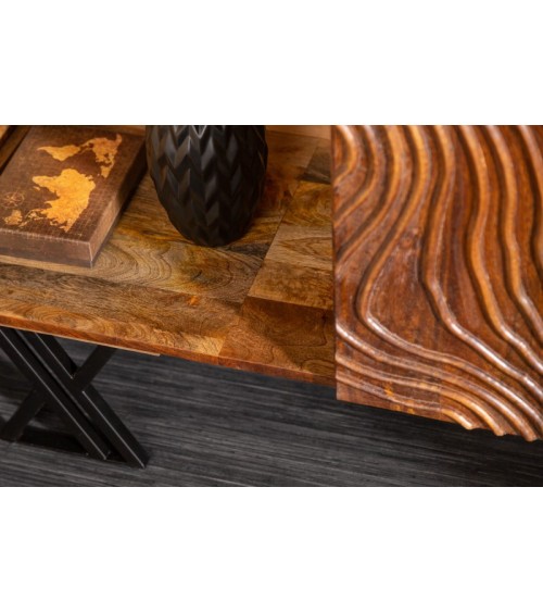 Buffet WAVE en bois massif de manguier