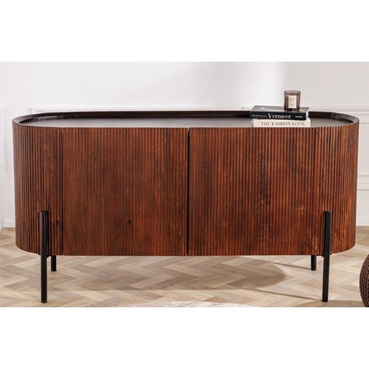 Buffet LINE en bois massif de manguier