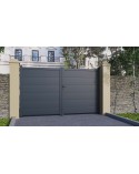 Portail Carlos 170x300cm ? 2 vantaux en aluminium