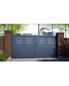 Portail Susan 170x300 cm ? 2 vantaux en aluminium