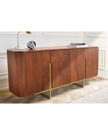 Buffet LINE II en bois massif de manguier
