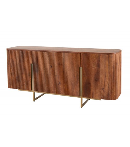 Buffet LINE II en bois massif de manguier