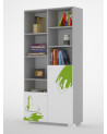 Bibliothèque GRAFFITI ART, 100cm blanc