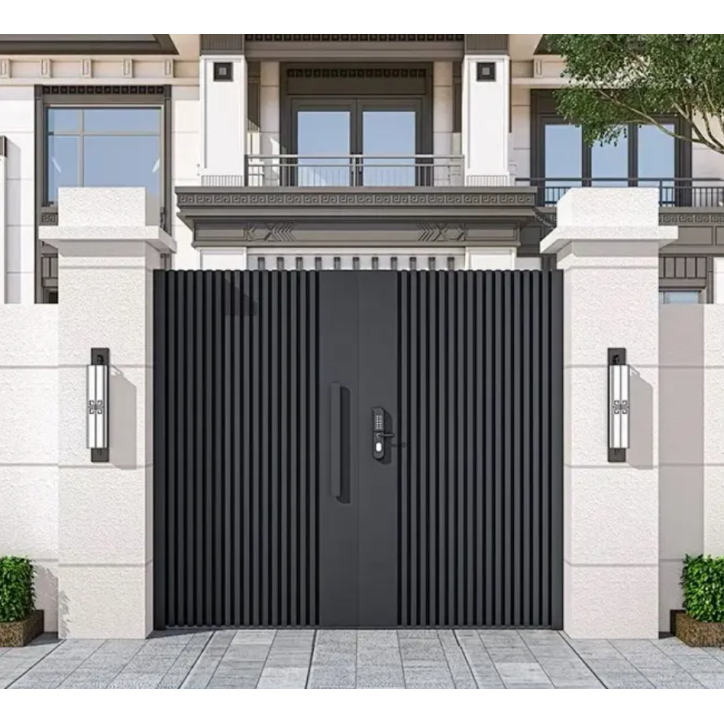 Portail Jules II 180x300cm ? 2 vantaux en aluminium