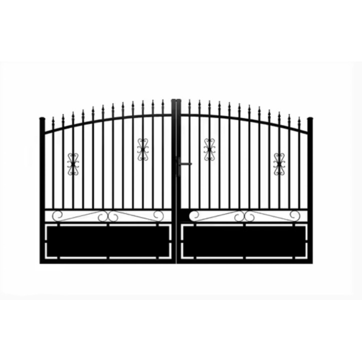 Portail battant Gala II 300x180 cm en acier Portail battant Gala II 300x180 cm en acier