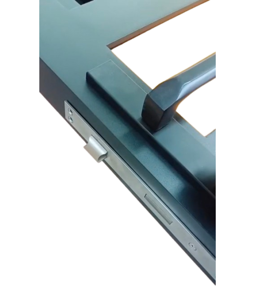 Portail coulissant Cristina - 170x300cm avec portillon intégré