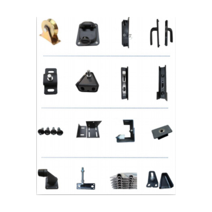 Portail coulissant et portillon Benissa - 160x300cm en aluminium