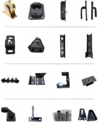 Portail coulissant Vincent 300x150 cm en aluminium + portillon  100x150 cm